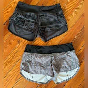 Lululemon Fast and Free Short Bundle
